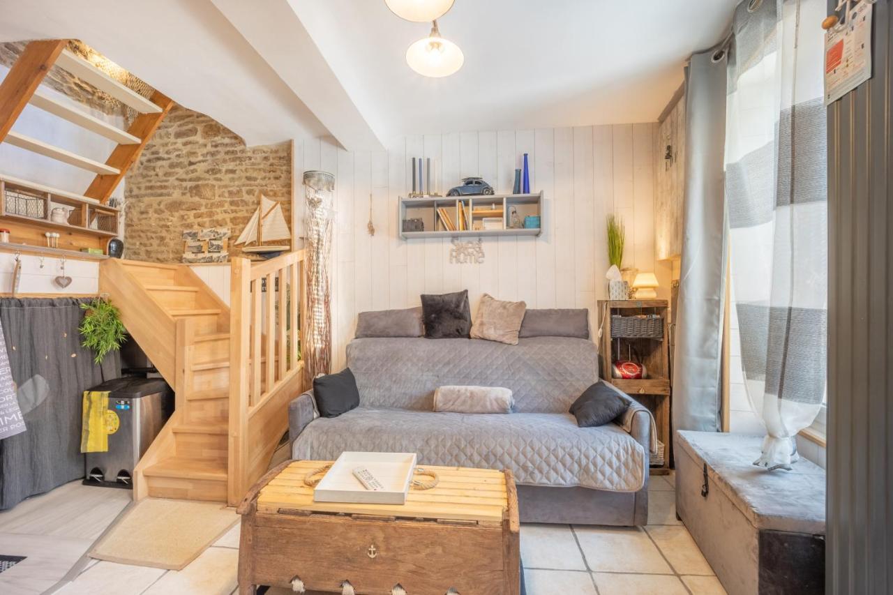 Villa Le ptit passage à Saint-Aubin-Sur-Mer  Extérieur photo